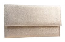 Elegantní zlaté tenké dámské psaníčko SP07 GROSSO