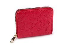 Dámská / dívčí peněženka srdce 9x11 cm