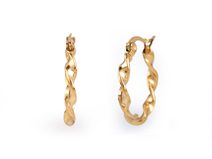 Náušnice z nerezové oceli kruhy