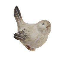 Dekorační ptáček X4477 - 6.3 × 5.8 × 7.8 cm