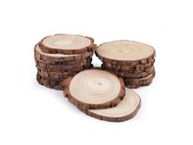 Přírodní dřevěné kolečko / podložka k domalování a dotvoření Ø14 cm