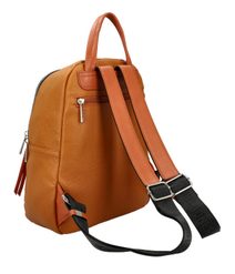 David Jones Koňakově hnědý dámský elegantní batůžek