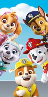 Osuška Paw Patrol PP327 Bavlna - Froté, 70/140 cm