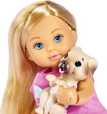 Panenka Steffi a Evi Nevěsta s družičkou