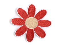 Velká nažehlovačka květ 8 cm