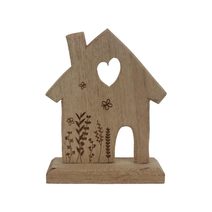 Dekorace domeček D7058/2 - 19.5 cm