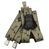 Šle pánské 40 mm Y 120 cm s potiskem myslivec, rybář