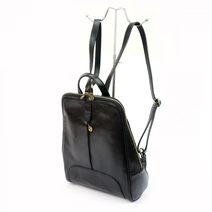 Kožená hnědá dámská kabelka do ruky Florencie