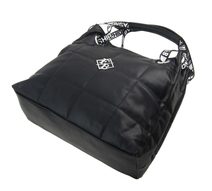 TESSRA Velká černá crossbody dámská kabelka D5580