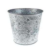 Květináč plechový K3523/2 - dia 14 × 12 cm