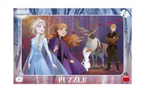 Puzzle deskové Ledové království II/Frozen II 29,5x19cm 15 dílků