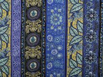 Bavlněná látka / plátno s řidší vazbou orientální METRÁŽ