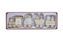 Dekorační sáňky D3304-08 - 15 x 5 x 4.5 cm