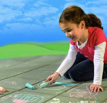 SES CREATIVE Baby voskovky do vany set 8ks do vody smývatelné