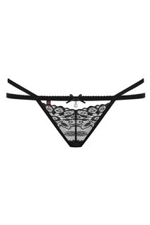 Pikantní tanga otevřená Contica crotchless thong