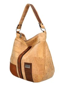 ELENCO Korková dámská kabelka přes rameno 825MS červená