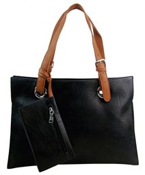 Moderní dámská kabelka přes rameno černá