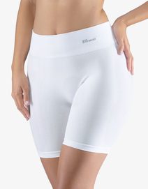 GINA dámské boxerky prodloužené, kratší nohavička, bezešvé, klasické, jednobarevné Eco Bamboo 03019P