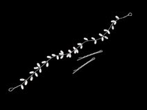 Perlová ozdoba / čelenka do vlasů