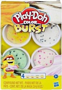 HASBRO PLAY-DOH Kreativní set modelína 4 kelímky zvířátka mix barev