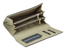 GREGORIO Kožená červená dámská peněženka v krabičce