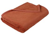 Přikrývka Korall micro Terrakota 6014/037 100x150 cm