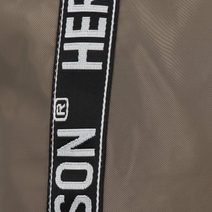 Velká dámská nylonová shopper kabelka přes rameno světlá fialová