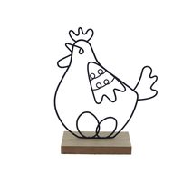 Dekorace slepička K4725/2 - 14×5×18