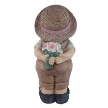 Dekorace holčička X7258/1 - 5 × 3.5 × 10.5 cm