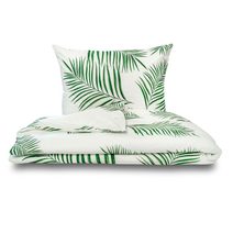 Francouzské bavlněné povlečení renforcé 240x220, 70x90cm TROPICAL bílé