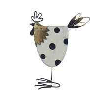 Dekorace slepička K4672/2 - 24.5x18x8