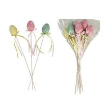 Dekorační sáňky, 4 ks D4296-08 - 4,8 x 2 x 1,6 cm