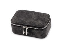 Malá šperkovnice na zip 8x13x6 cm
