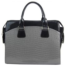 PUNCE LC-01 šedá dámská kabelka pro notebook do 15.6 palce