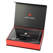 Pierre Cardin Dárková pánská luxusní sada kožený opasek a peněženka