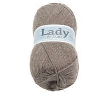 Příze LADY de Luxe - 100g / 238 m šedá