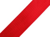 Hladký oboustranný popruh s leskem šíře 38 mm METRÁŽ