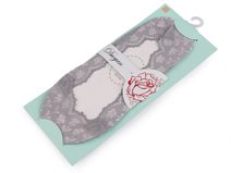 Dámské / dívčí ponožky do tenisek / balerín krajkové s protiskluzem