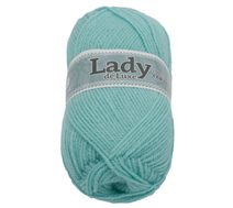 Příze LADY de Luxe - 100g / 238 m Tyrkysová
