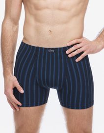 GINA pánské boxerky delší nohavička, šité 74178P