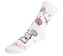 Ponožky BELLATEX vysoké - 35-38 bílá