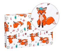 Prostěradlo Jersey LUX - 70x140 cm Oranžová