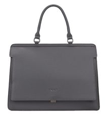Dámská aktovková taška crossbody i do ruky šedá