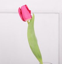 Umělý tulipán tmavě růžový X6862-34