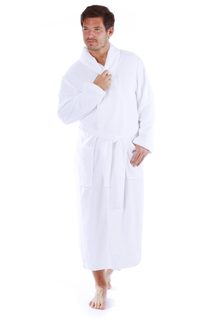 Sauna župan se šálovým límcem - bambusové vlákno 21 50