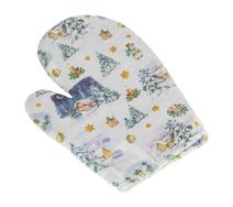 Kuchyňská chňapka vánoční Modrá,Bílá CH/127 28x18 cm