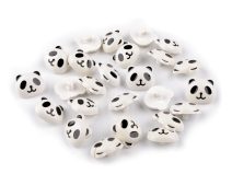Knoflík dětský zajíc, medvěd, panda 25 kusů
