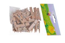 Kolíčky 3,5 cm přírodní 18 kusů