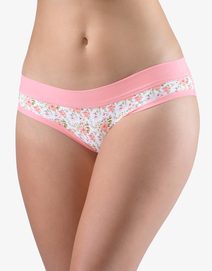 GINA dámské kalhotky francouzské, bokové, s potiskem Disco XVIII 14160P