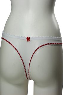 Dámská tanga Carimbo white